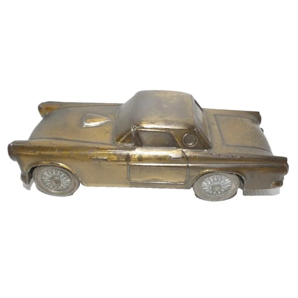 BANTHRICO vintage 1974 metal bill, coin bank T-Bird 7